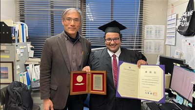 باحث مصري يحصل على أعلى جائزة لطلاب الدكتوراه في اليابان لإسهاماته العلمية 