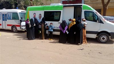 صحة قنا: 15 قافلة طبية مجانية استفاد منها 13 ألف مواطن منذ بداية 2022