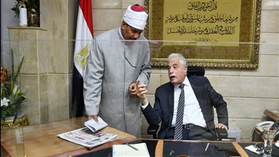 محافظ جنوب سيناء يتابع استعدادات مديرية الأوقاف لاستقبال شهر رمضان
