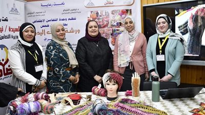 بنات عين شمس تفتتح ورشة للحرف اليدوية بالكلية