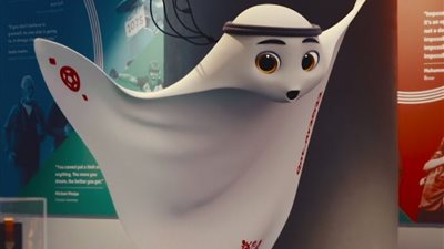 إزاحة الستار عن التميمة الرسمية لـ بطولة كأس العالم قطر 2022 | فيديو وصور