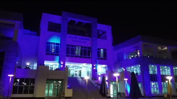 إضاءة عدد من منشآت