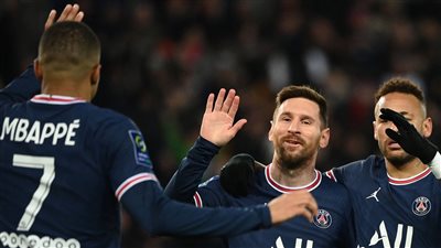 مهرجان أهداف.. ميسي ونيمار ومبابي يسجلون لباريس سان جيرمان ضد لوريان في الدوري الفرنسي