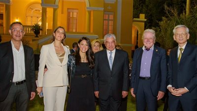 السفير الفرنسي يكرم أول مغنية مصرية تنضم لأوبرا باريس |صور