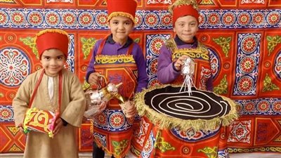 فانوس ومسحراتي وكنافة وعرقسوس.. أطفال روضة معهد الواسطي الابتدائي بأسيوط يحاكون الأجواء الرمضانية| صور