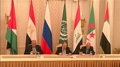 وزير الخارجية من موسكو: الجانب العربي عرض الوساطة لحل الأزمة الروسية الأوكرانية
