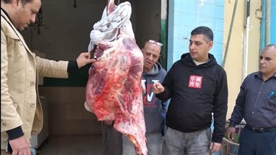 تحرير 10 محاضر متنوعة وإعدام مواد غذائية فاسدة في حملة بكفر الشيخ