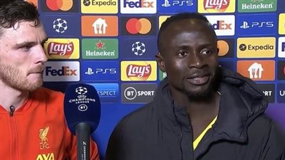 ماني يعلق على تسجيله في فوز ليفربول أمام بنفيكا 