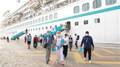 تستمر لمدة 30 ساعة.. تفاصيل وصول السفينة أرتانيا وعلى متنها 1200سائح لميناء الإسكندرية 