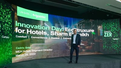 تقنيات وحلول شنايدر إلكتريك الرقمية تستهدف تحويل فنادق شرم الشيخ إلى مباني ذكية صديقة للبيئة