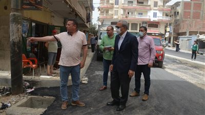 محافظ القليوبية يتفقد أعمال رصف شوارع مدينة بنها لدفع الأعمال والوقوف على نسب التنفيذ 