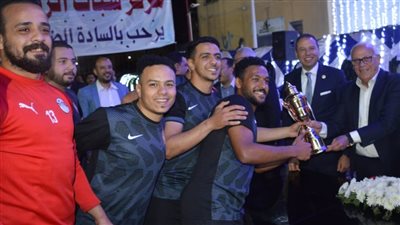 محافظ بورسعيد يشهد فعاليات نهائي دوري الأندية الصغيرة والأحياء الشعبية لكرة القدم |صور