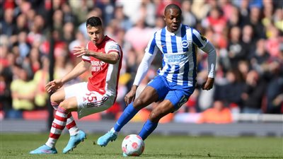 في مباراة مثيرة.. برايتون يضرب أرسنال بثنائية في الدوري الإنجليزي