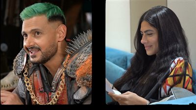 هدى المفتي تضرب رامز جلال في برنامج رامز موفي ستار