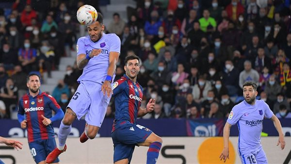 مباراة برشلونة وليفانتي