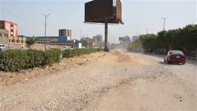 إنشاء جزيرة وسطى بطول 270مترًا.. تعرف على أعمال تطوير ميدان العاشر بقليوب 