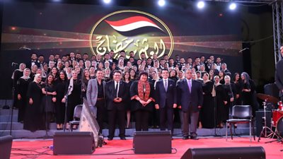 جامعة عين شمس تشارك في احتفالية وزارة الثقافة بنصر العاشر من رمضان 