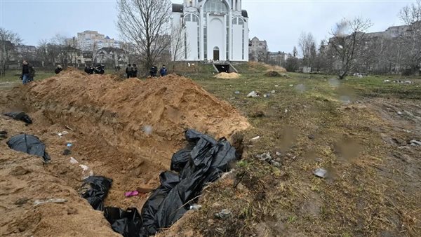 مقبرة جماعية في بوتشا