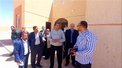 سكرتير شمال سيناء يتفقد التجمعات التنموية استعدادا لتسليمها فى العيد القومي للمحافظة 