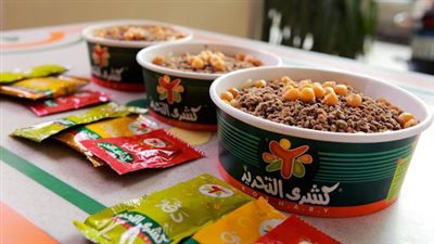 ارتفاع علبة الكشري 7 جنيهات.. كشري التحرير يرفع أسعار جميع العبوات 