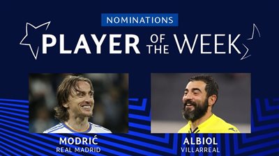 إعلان المرشحين لجائزة أفضل لاعب في إياب ربع نهائي دوري أبطال أوروبا