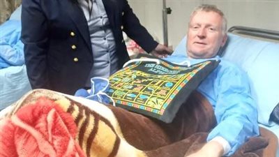 السفير البلجيكي يصل أسوان  للاطمئنان على مصابي حادث الأتوبيس السياحي