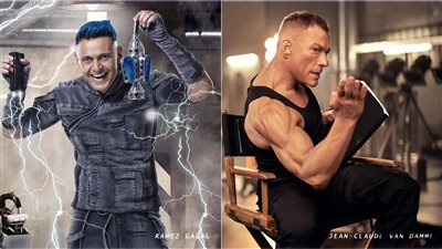 بعد حذف فاندام صورهما معًا.. حقيقة وجود خلاف بين رامز جلال والممثل العالمي | فيديو