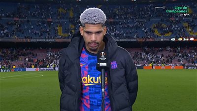 أراخو: أنا متفاجئ بوجود جماهير آينتراخت فرانكفورت.. وعلينا رفع رؤوسنا