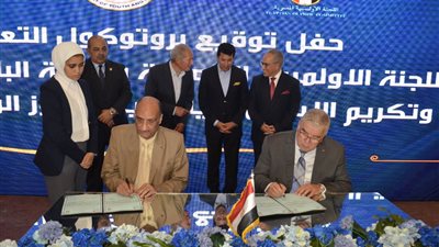 وزير الرياضة يشهد توقيع بروتوكول تعاون بين اللجنة الأولمبية والبارالمبية 