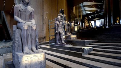 مدير الترميم بـ المتحف الكبير: انتهاء الأعمال الإنشائية بالمتحف بنسبة 100%