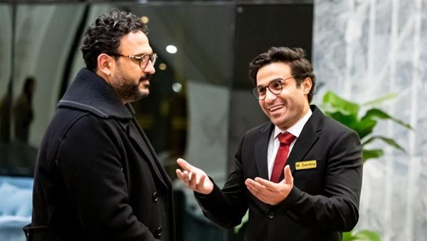 أحمد فهمي وأكرم حسني