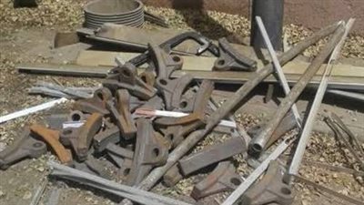 ضبط مسجل خطر أثناء قيامه بسرقة مهمات خاصة بالسكة الحديد بسوهاج