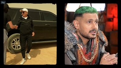 رامز جلال يسخر من محمد محمود: تحسه مدرب حراس مرمى في فريق مازيمبي