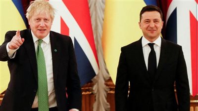 رئيس الوزراء البريطاني يؤكد دعم أوكرانيا بالمساعدات العسكرية لمواجهة الغزو الروسي