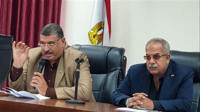 تعليم بورسعيد يناقش الاستعدادات لإجراء الامتحان التدريبي الثاني بنظام ‏البابل شيت لطلاب الشهادة الإعدادية ‏