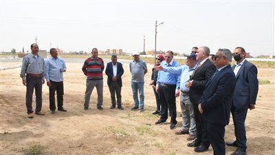 وزير الري يتفقد محطة أبحاث وادي النطرون في البحيرة