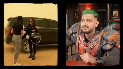 رامز جلال لـ درة: معانا جوهرة الفن وزمردة التمثيل