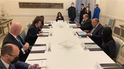 جلسة مباحثات مصرية إسبانية برئاسة وزيري خارجية البلدين