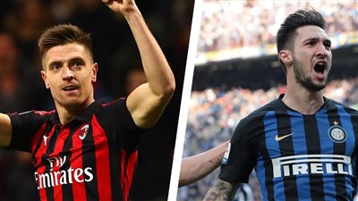 موعد مباراة إنتر ميلان أمام ميلان في إياب نصف نهائي كأس إيطاليا