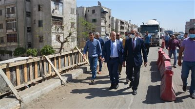 بتكلفة 40 مليون جنيه.. محافظ القليوبية يتفقد أعمال تطوير كوبري عرابي بحي غرب شبرا الخيمة