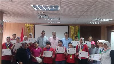 تكريم فرق قادرون باختلاف بالقليوبية الحاصلين على المراكز الأولى في الكشافة وكرة السلة 