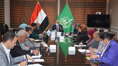 محافظ القليوبية يناقش مستجدات الموقف التنفيذي لمشروعات حياة كريمة