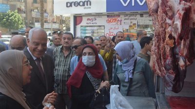 محافظ الجيزة: لدينا 338 منفذًا ثابتًا لبيع السلع الغذائية و224 متحركًا لتغطية قطاعات المحافظة