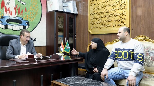 لقاء محافظ المنوفية