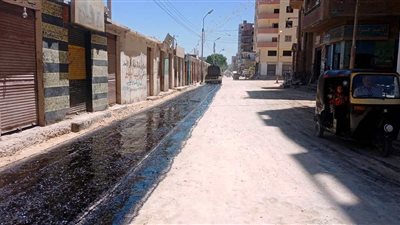 3.6 مليون جنيه لرصف عدد من الشوارع بمدينة طهطا شمال سوهاج