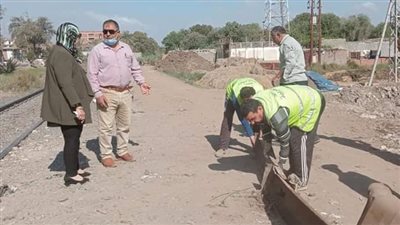 بعد مصرع طفلتين شقيقتين.. غلق معبر غير شرعي على شريط السكة الحديد بالغربية 