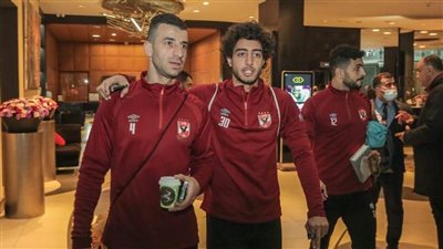 بعثة الأهلي تعود إلي مقر إقامتها بالمغرب بعد خوض مرانها الثاني