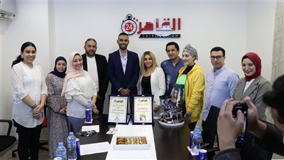 القاهرة 24 يُكرم روجينا والمخرج رؤوف عبد العزيز لنجاح مسلسل انحراف 