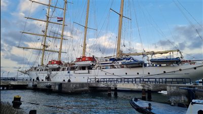 ميناء بورسعيد السياحي يستقبل star clipper