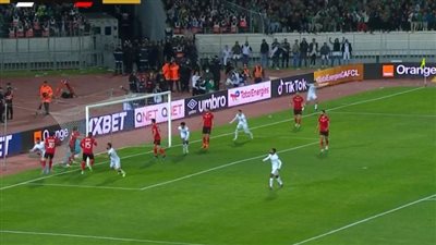 الأهلي يتعادل مع الرجاء برأسية عبد المنعم.. ملخص الشوط الأول